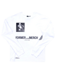 Former Merchandise Ruptured LS Tee White - ARROW & BEAST