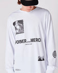 Former Merchandise Ruptured LS Tee White - ARROW & BEAST