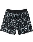 Former Merchandise Swans Diffuse Swim Trunk Pigment Black - ARROW & BEAST