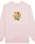 Fucking Awesome - Angel Burn Crewneck Rosa - ARROW & BEAST