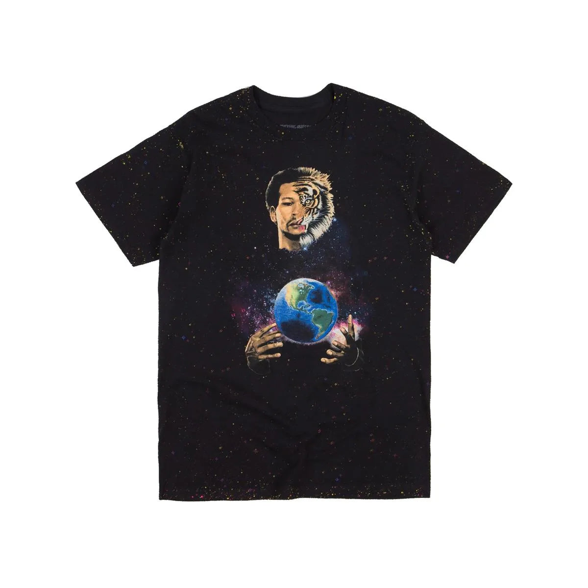 Fucking Awesome - Na-kel Tiger Tee Black - ARROW & BEAST
