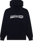 Fucking Awesome Dill Cut Up Logo Hoodie Black - ARROW & BEAST