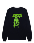 Fucking Awesome Three Headed Dog Longsleeve Black