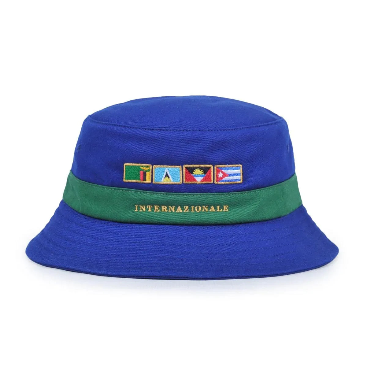 Rave Skateboards - Internazionale Bucket Hat Navy - ARROW & BEAST