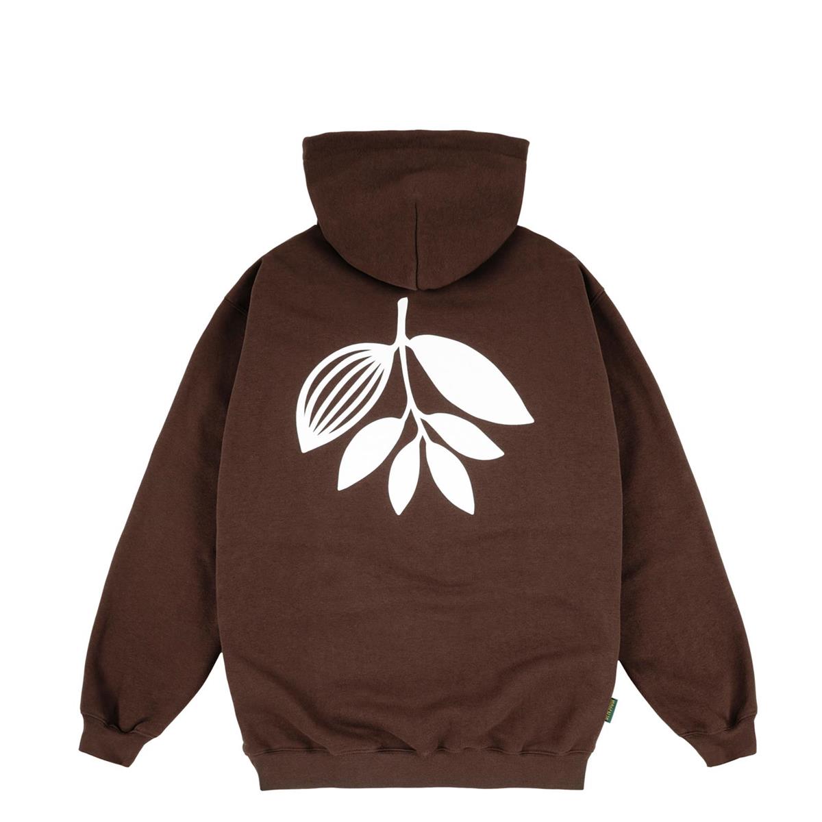 Magenta Skateboards - INVERT PLANT HOODIE - CHOCOLATE - Chocolate - ARROW & BEAST