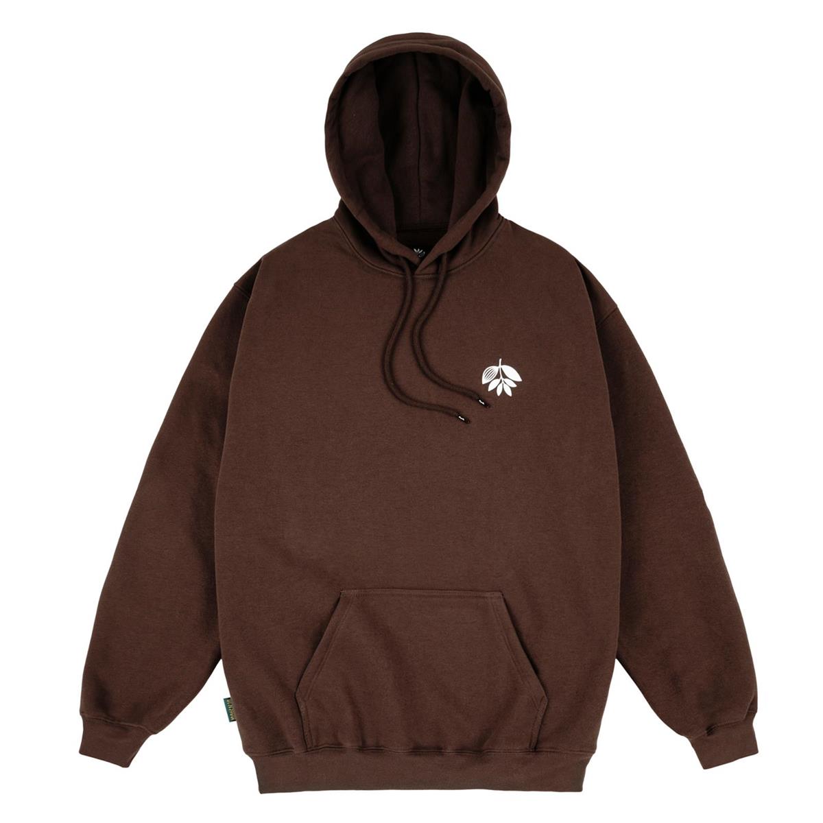 Magenta Skateboards - INVERT PLANT HOODIE - CHOCOLATE - Chocolate - ARROW & BEAST
