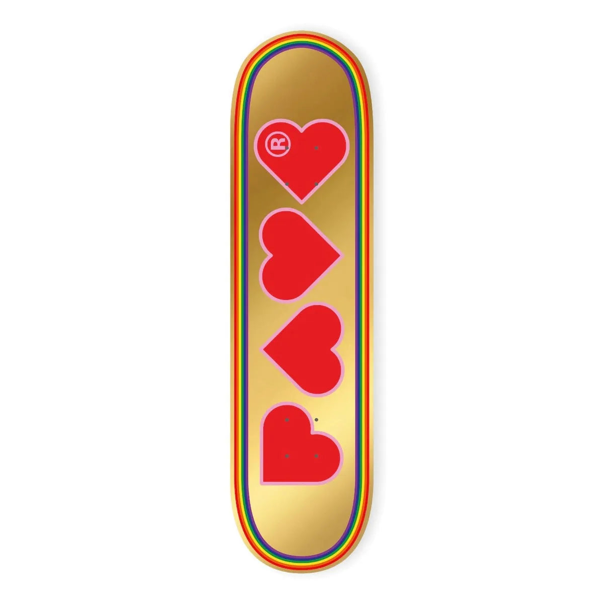 Rave Skateboards - Lovefool Gold Finish - ARROW & BEAST
