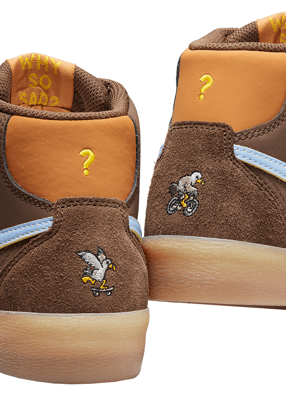 Nike SB Bruin Hi WMNS Shoes Brown Why So Sad - ARROW & BEAST