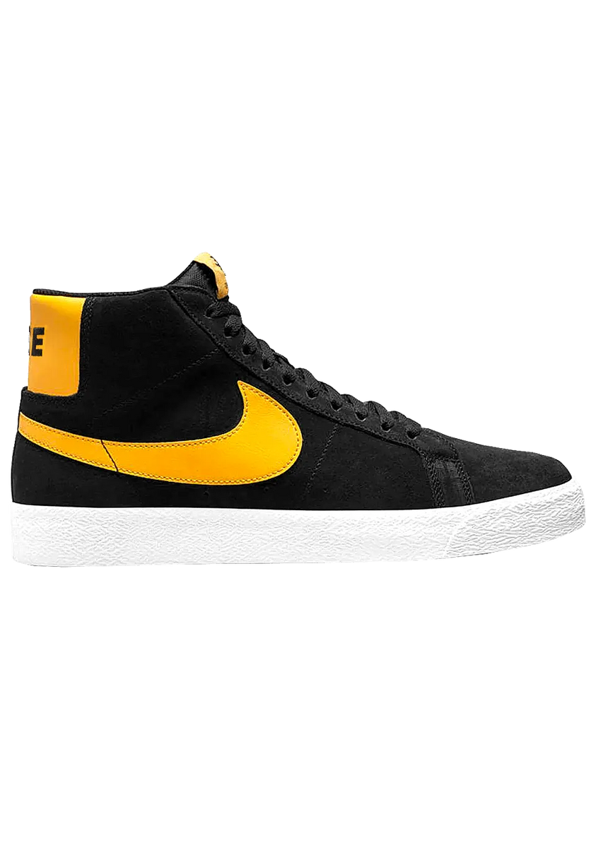 Black and gold nike blazers on sale