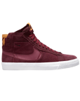 Nike SB Zoom Blazer Mid Premium Shoe Maroon DV7898-600