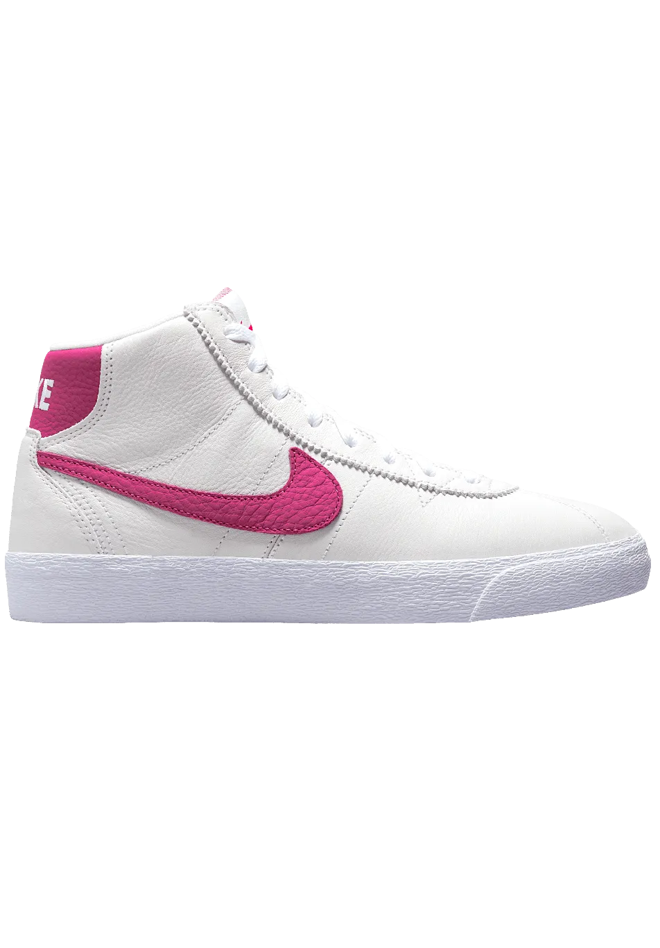 Nike SB Bruin Hi WMNS Shoes White Sweet Beet DR0127-161 ONLINE ONLY - ARROW & BEAST