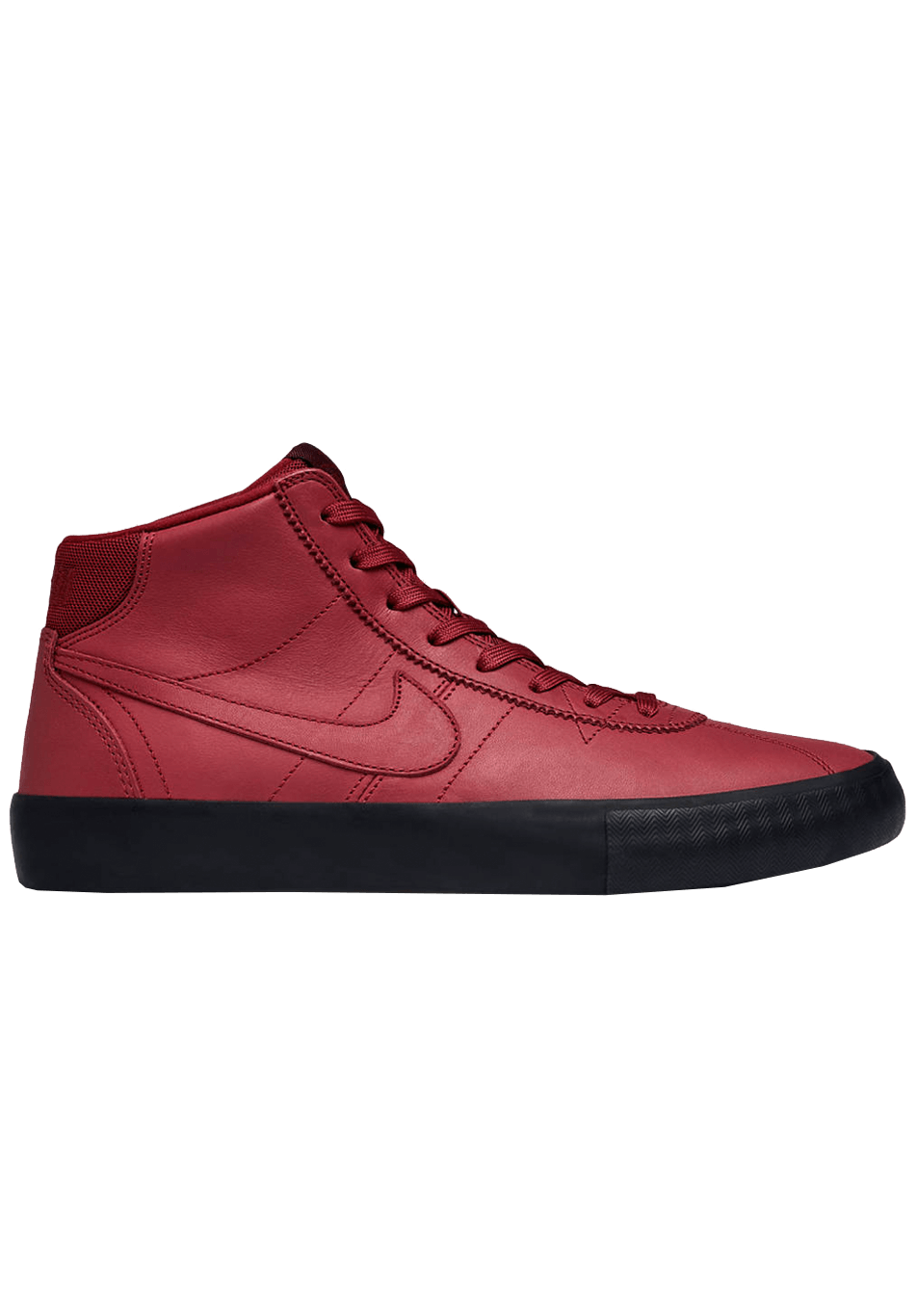 Nike SB Bruin Hi Leo Baker Maroon ONLINE ONLY - ARROW & BEAST