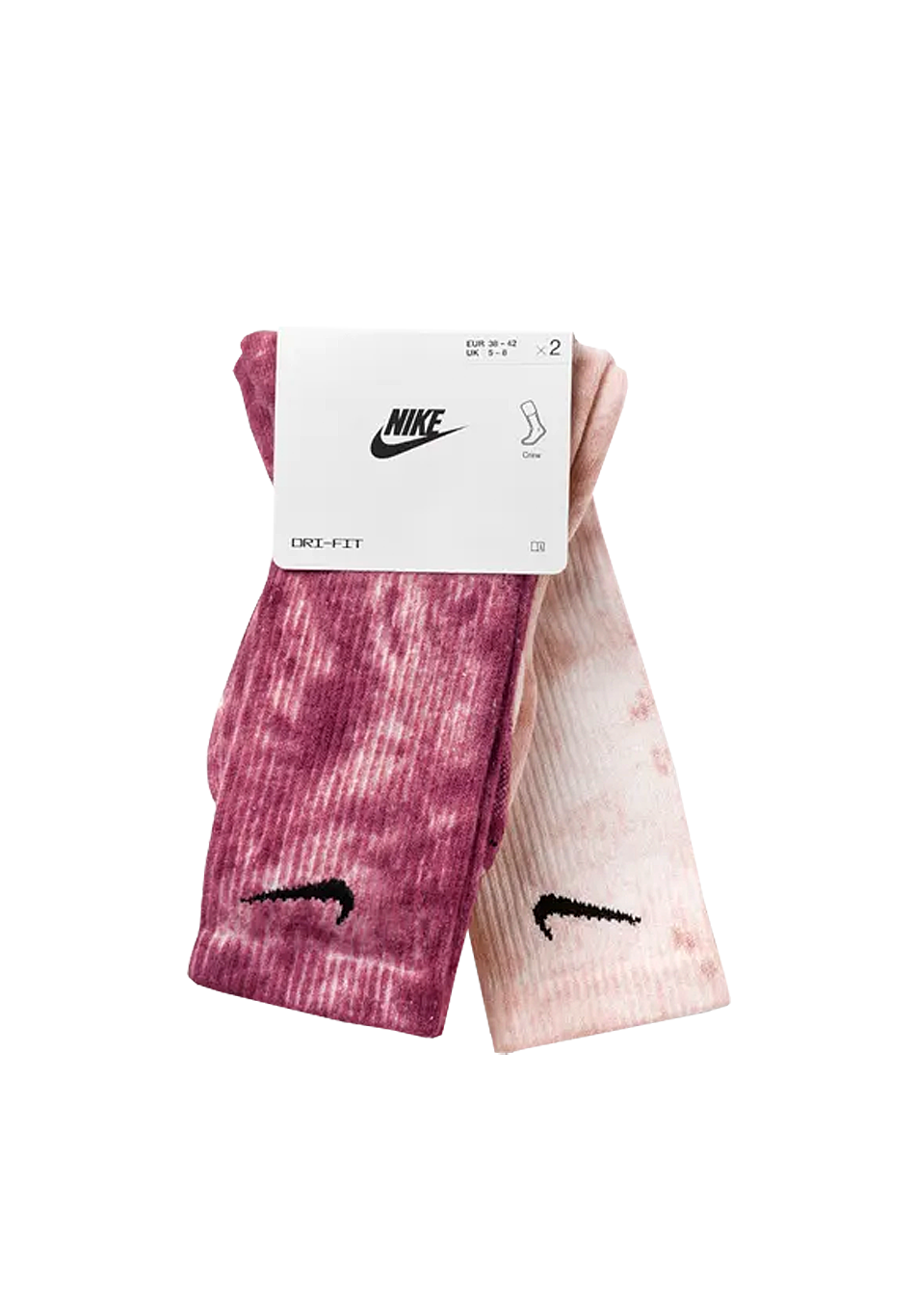 Nike SB Cushioned Crew Socken Die Dye Red