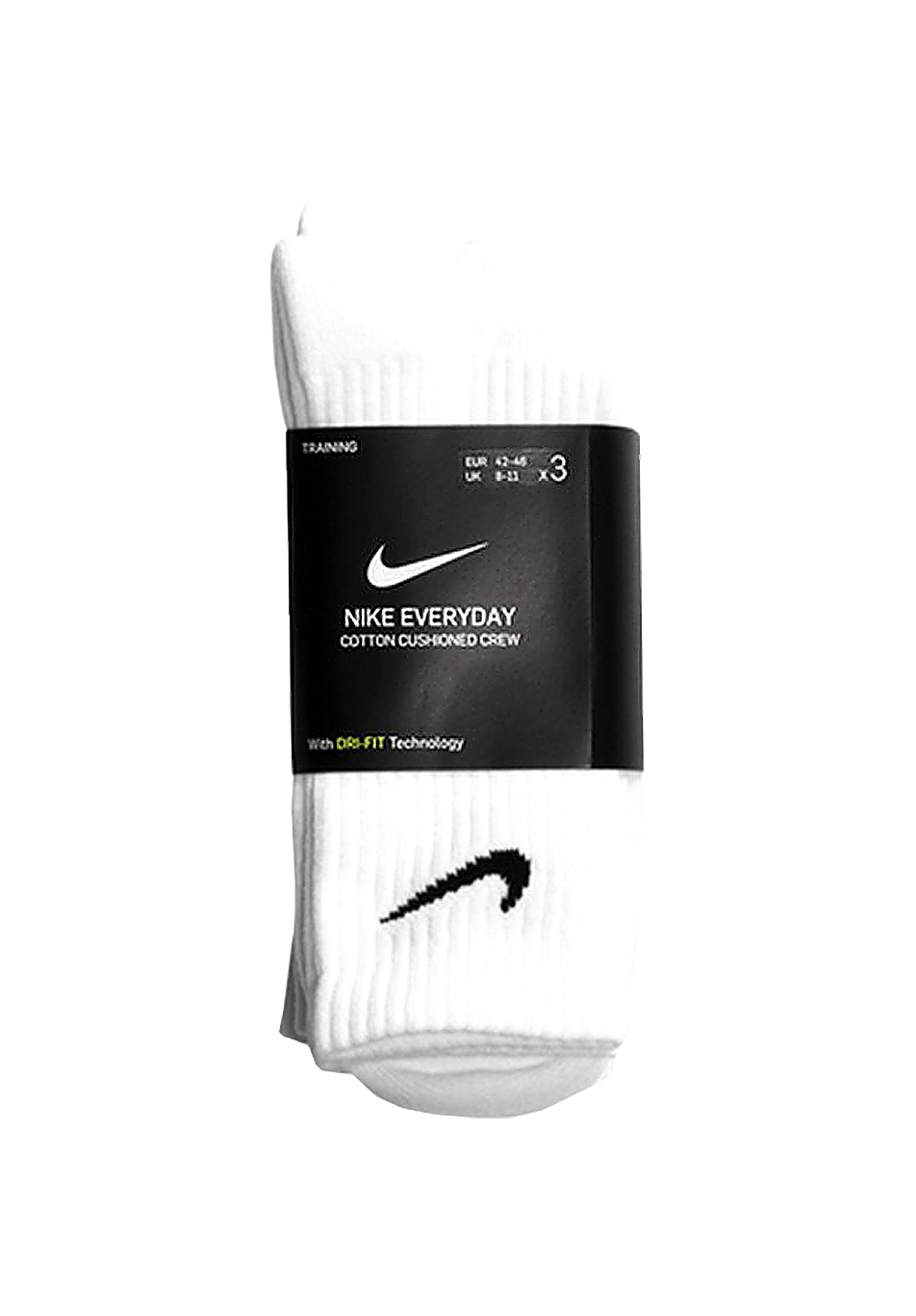 Nike SB Everyday Cushion Crew Socken Weiß