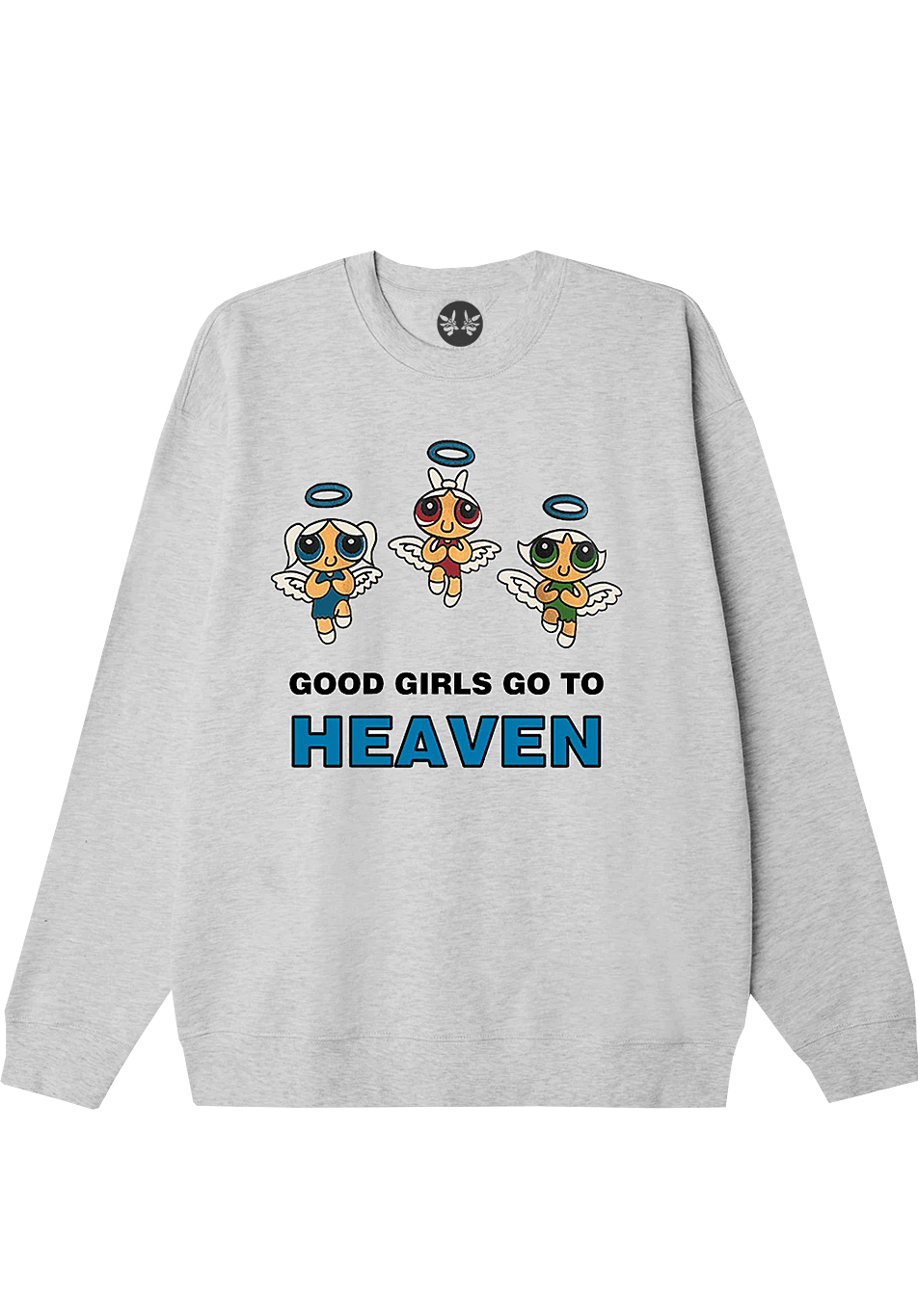 Paradise Bad Girls Crew Heather Grey ONLINE ONLY - ARROW & BEAST