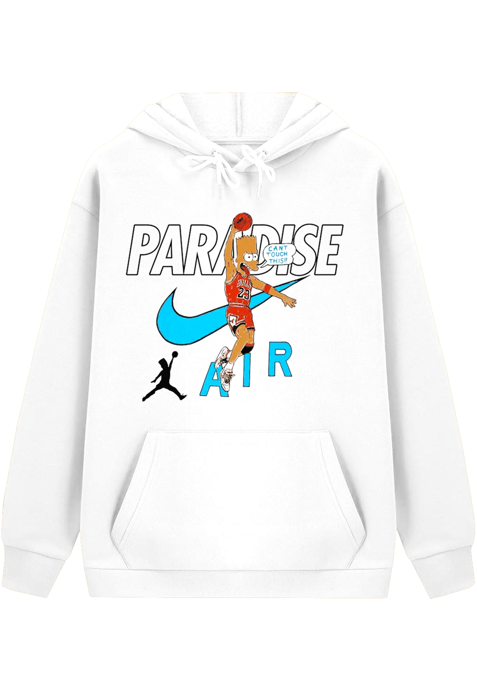 Paradise Can't Touch This Hood White ONLINE ONLY - ARROW & BEAST