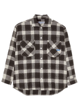 Polar Skate Co. Big Boy Flannel Shirt Brown - ARROW & BEAST