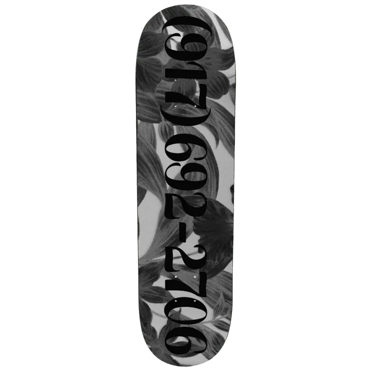 Call Me 917 Dialtone Blk Slick Deck - ARROW & BEAST