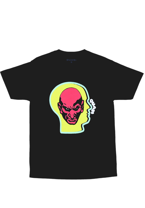 Quasi Skateboards Heads Tee Black - ARROW & BEAST
