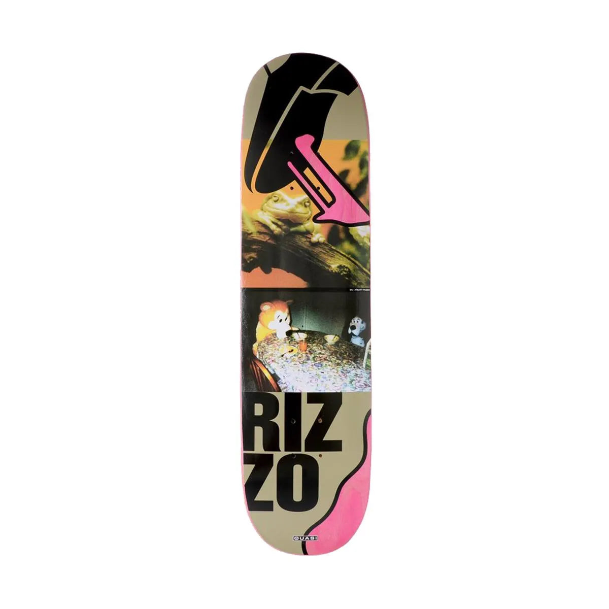 Quasi Skateboards Rizzo 'cereal' Deck Pink - ARROW & BEAST