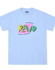 Rave Skateboards - Salerno Tee Light Blue - ARROW & BEAST
