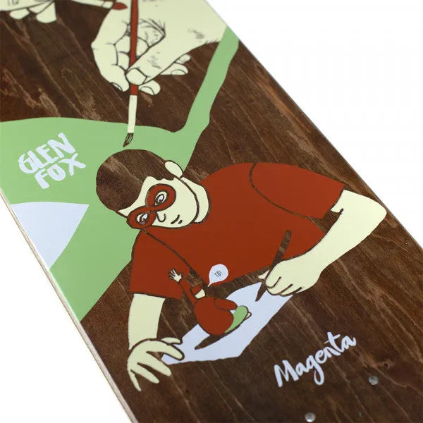 Magenta Skateboards - Glen Fox Extravision - ARROW & BEAST