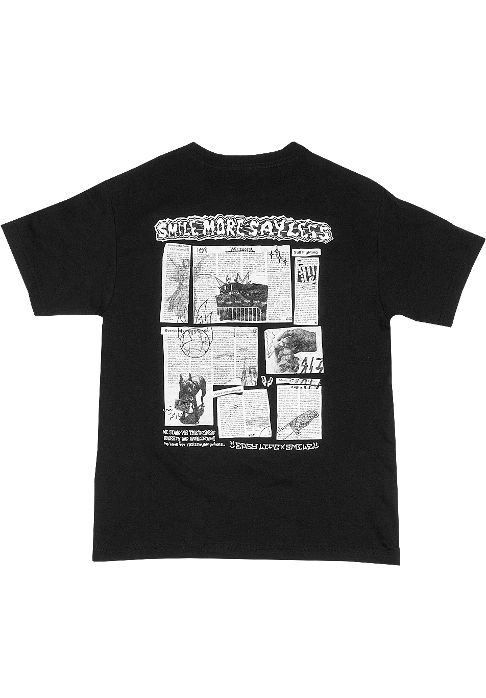 Smile More Say Less Tee - ARROW & BEAST