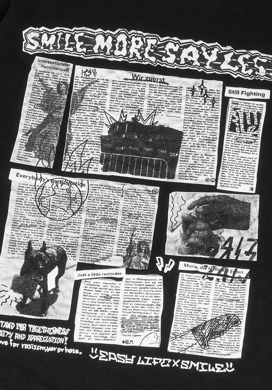 Smile More Say Less Tee - ARROW & BEAST