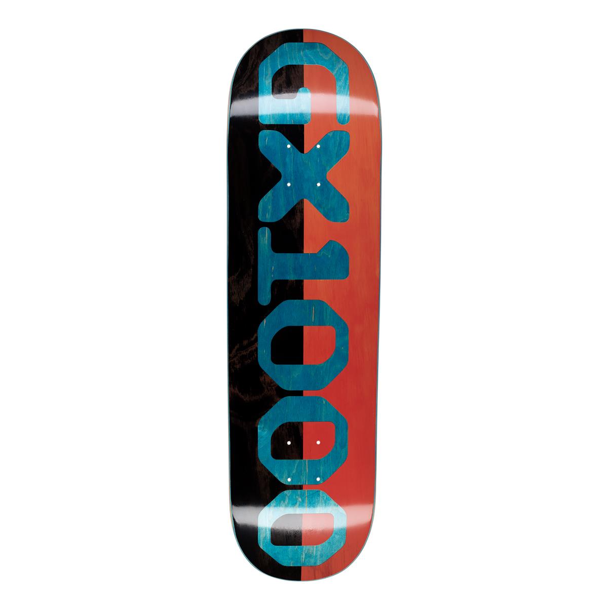 GX1000 – Deck aus geteiltem Furnier in Schwarz/Orange