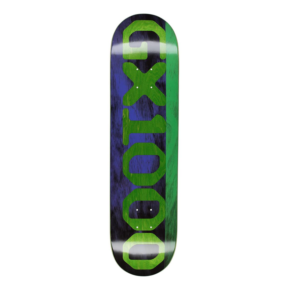 GX1000 – Deck aus geteiltem Furnier in Lila/Grün