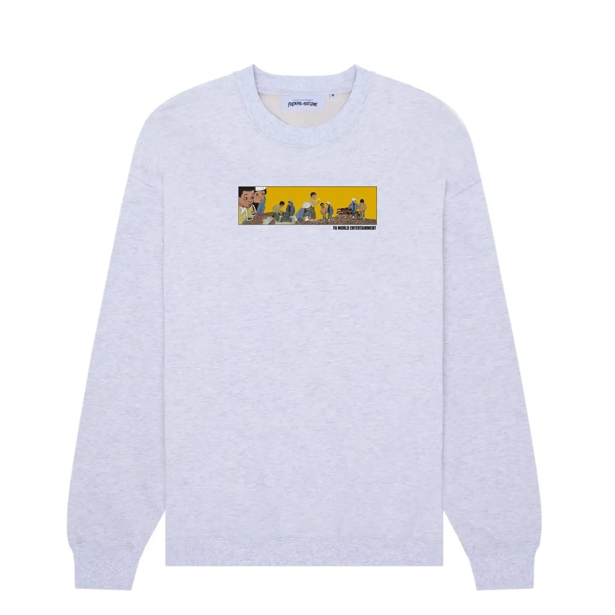 Fucking Awesome - Kid Dream Crew Heather Grey - Heather Grey - ARROW & BEAST