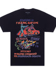 Fucking Awesome - Car Explosion Tee Black - Black - ARROW & BEAST