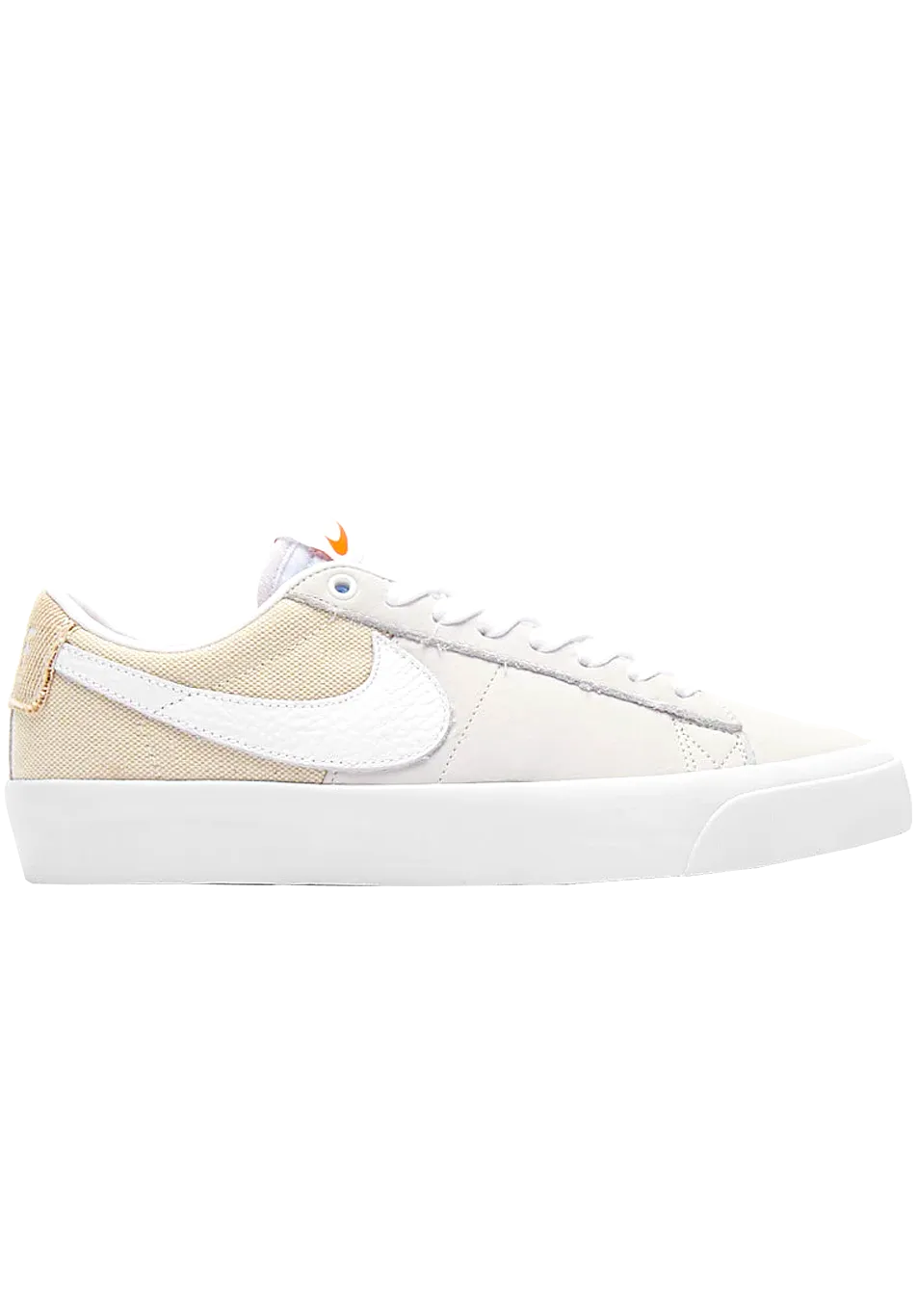 Nike SB Zoom Blazer GT Low Pro Unbleached White - ARROW & BEAST