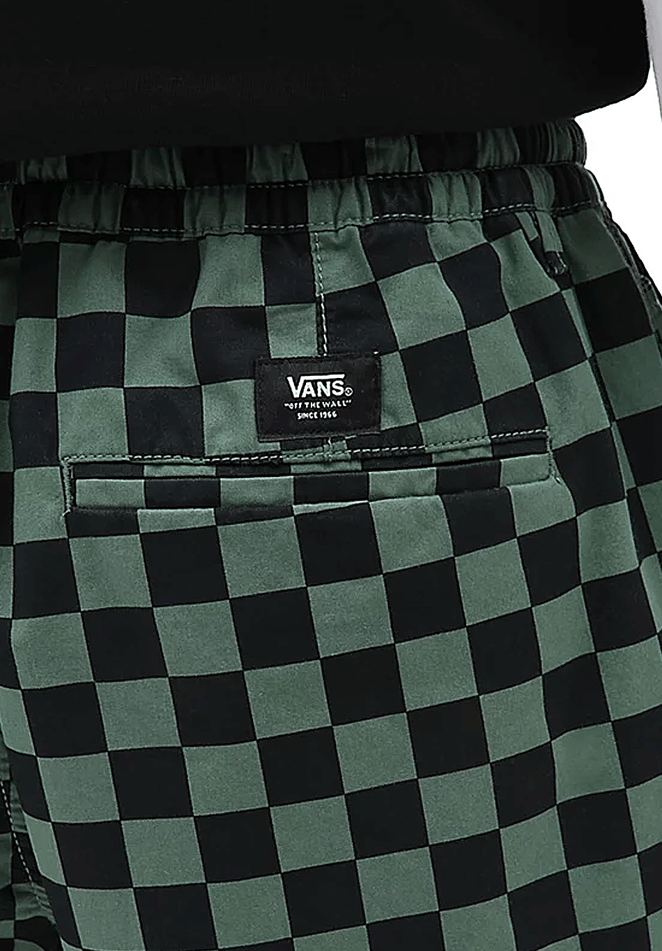 Vans Skate Range Tapered Baggy Pants Duck Green Checked ONLINE ONLY - ARROW & BEAST