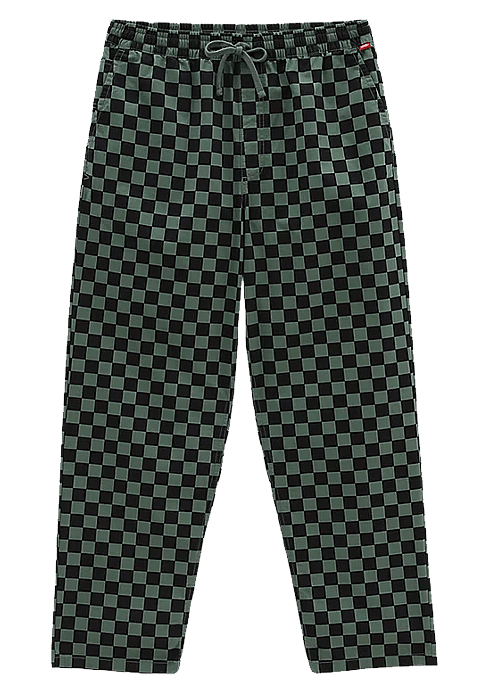 Vans Skate Range Tapered Baggy Pants Duck Green Checked ONLINE ONLY - ARROW & BEAST