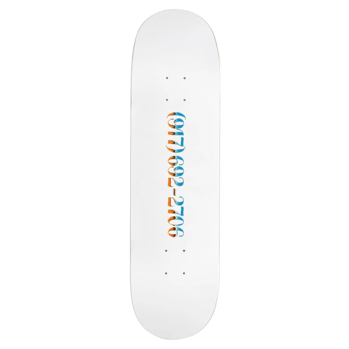 Call Me 917 Dialtone Wht Slick Deck - ARROW & BEAST