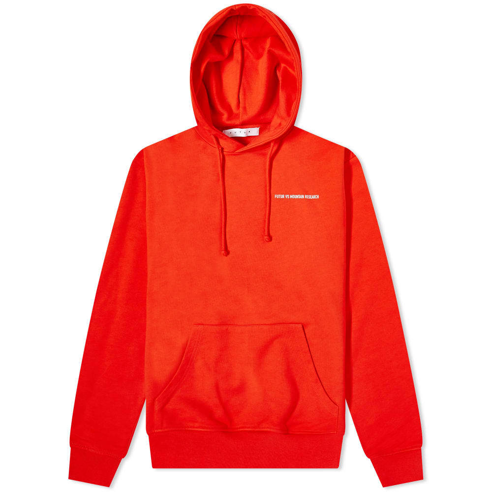 Futur A mountain Hoodie Fiery Red - ARROW & BEAST