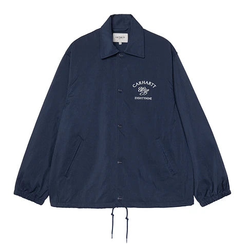 Carhartt Eightynine Coach Jacket Jupiter/White