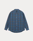 Stüssy Beach Plaid Shirt Blue