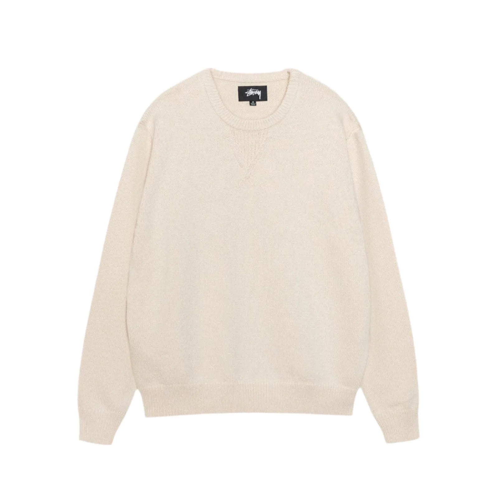 Stüssy Handwritten Sweater Natural - ARROW & BEAST