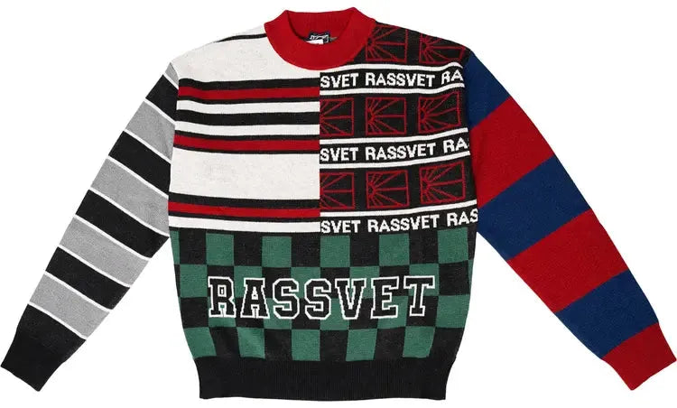 Rassvet Multipanel Crew Sweater AOP - ARROW & BEAST