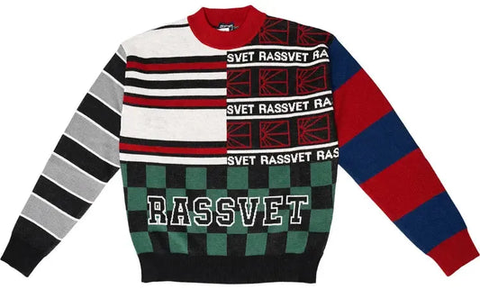 Rassvet Multipanel Crew Sweater AOP - ARROW & BEAST