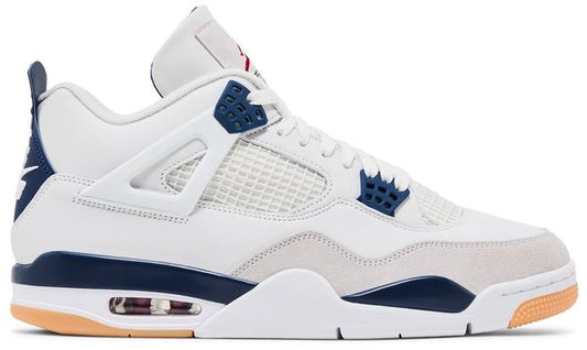 Nike SB x Air Jordan 4 Summit White  Navy  DR5415-100