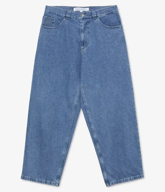 Polar Skate Co. Big Boy Jeans Mid Blue - ARROW & BEAST