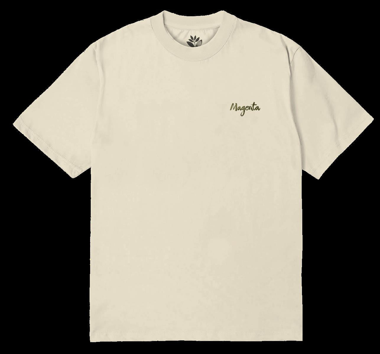 Magenta Skateboards - PETIT VELOURS TEE - NATURAL - Natural - ARROW &amp; BEAST