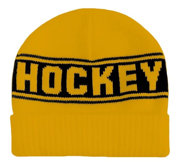 Hockey Skateboards - Hockey Stripe Beanie - Mustard