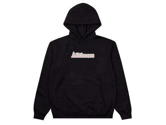 Alltimers - Broadway Multiyarn Embroidered Hoodie Black - Black - ARROW & BEAST