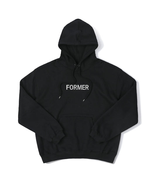 Former Merchandise - LEGACY EMB HOOD - Black - ARROW & BEAST