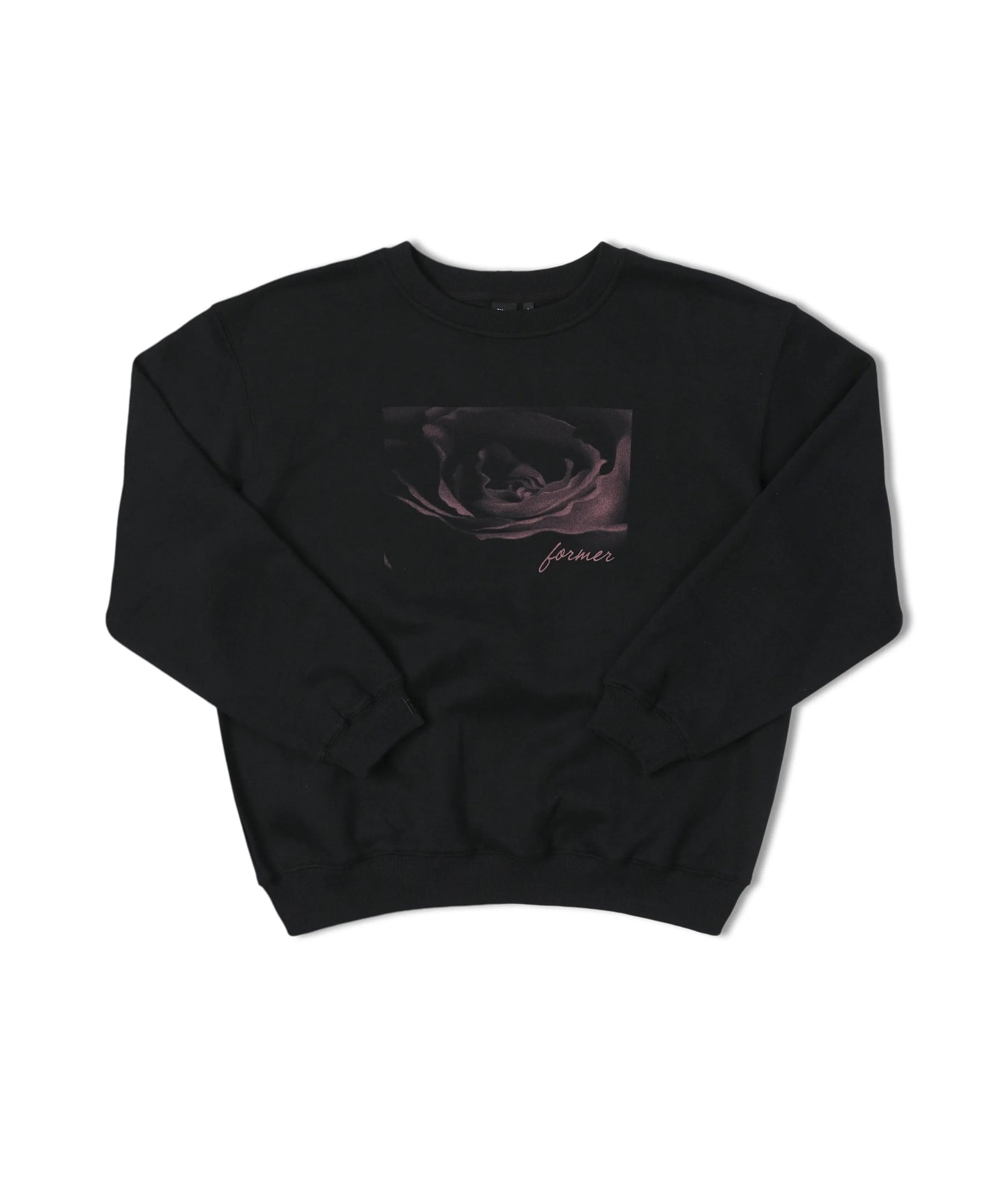 Former Merchandise - BLOOM CREW - Black - ARROW & BEAST