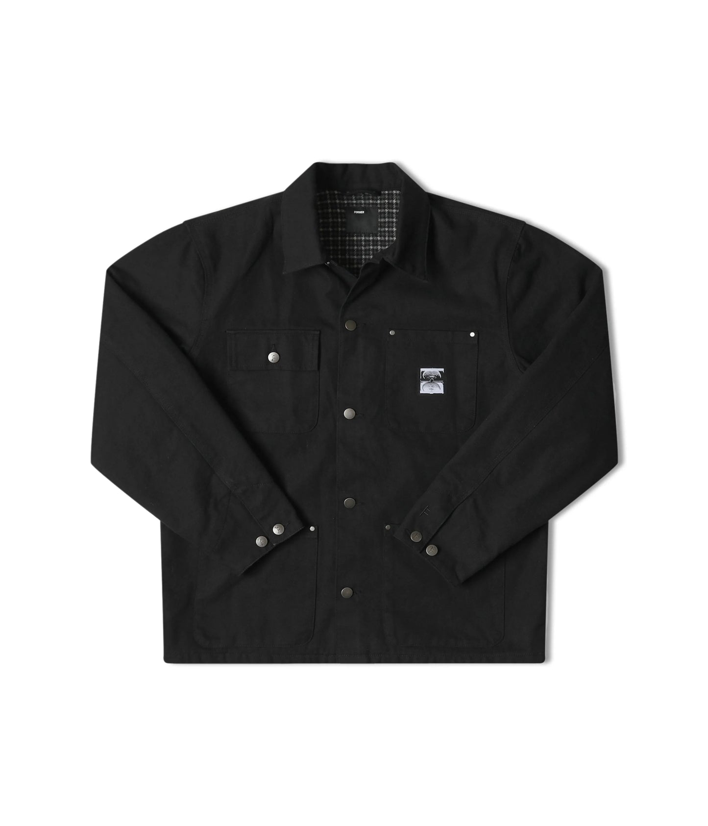 Former Merchandise - PRESS CHORE JACKET - Black - ARROW & BEAST